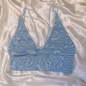 b2 Full Tilt Wavy Y2K Crop Top